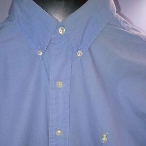 Polo by Ralph Lauren Blue Dress Shirt